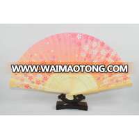 Japanese style bamboo fan,promotional hand fan,wedding gift