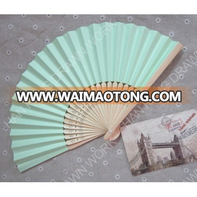 customized wedding paper japanese folding fan